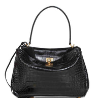 Balenciaga Rodeo Small Leather Handbag - Black