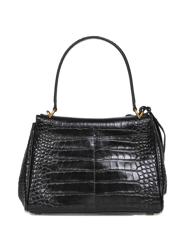 Balenciaga Rodeo Small Leather Handbag - Black