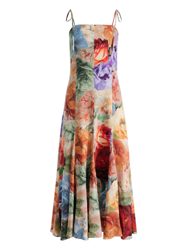 Alice + Olivia  Jeannette Midi Dress - MultiColour