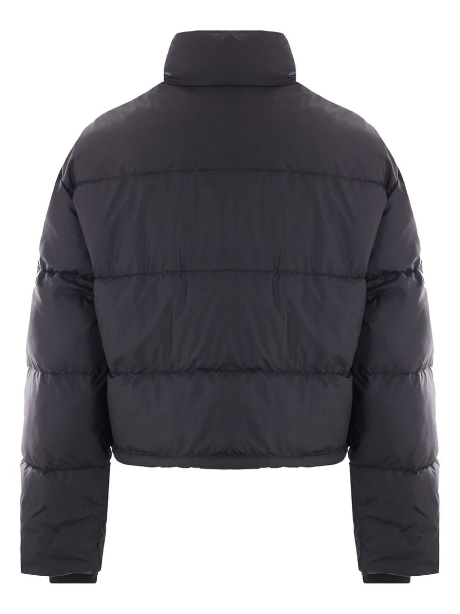 COURREGES PRE Nylon Puffer Jacket - Black