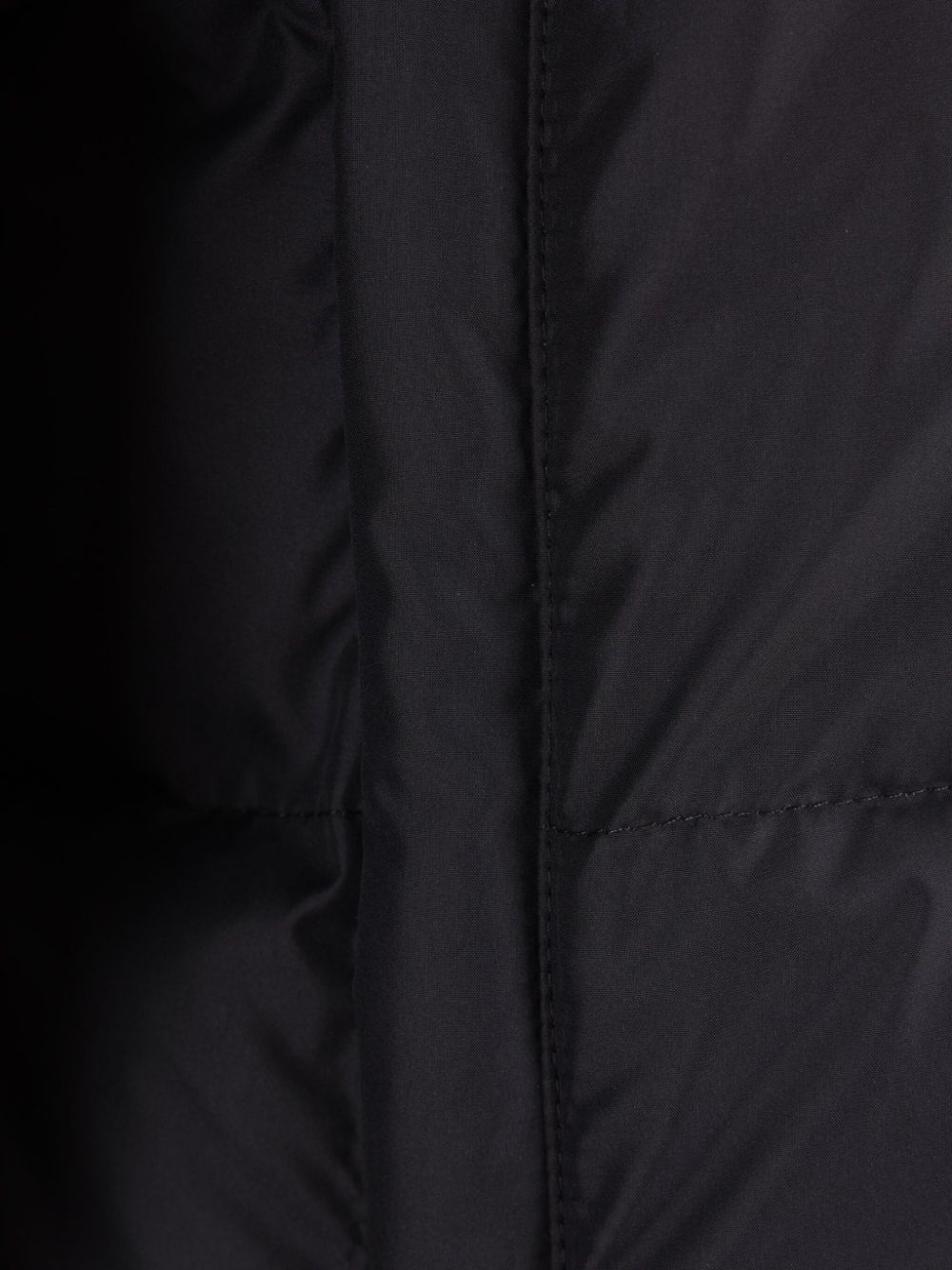 COURREGES PRE Nylon Puffer Jacket - Black