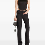 COURREGES PRE Illusion Circle Bodysuit - Black