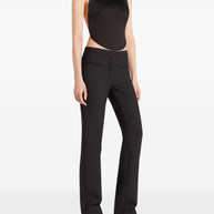 COURREGES PRE Illusion Circle Bodysuit - Black