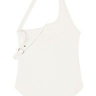 COURREGES PRE 90's Buckle Tank Top - White