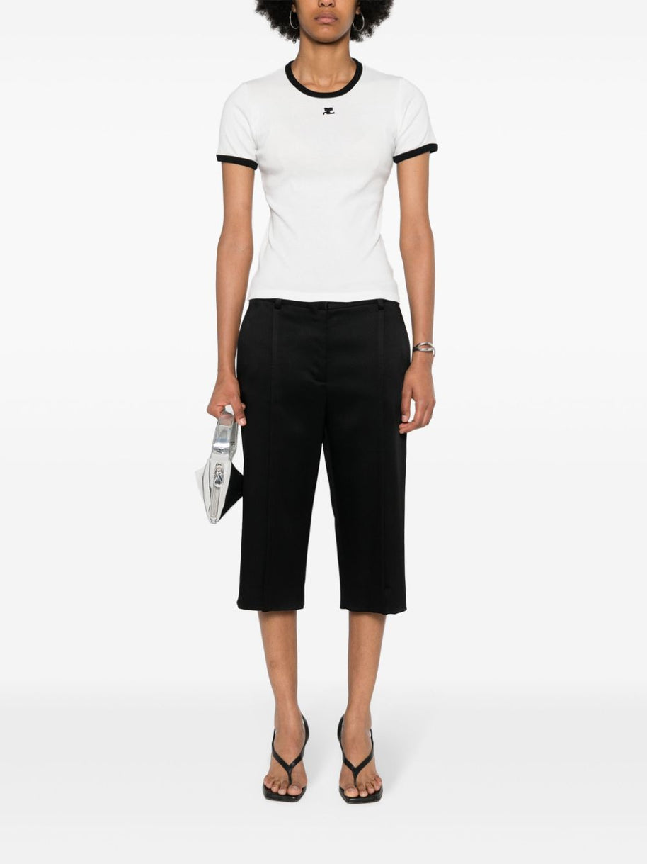 COURREGES PRE Cotton T-shirt - White