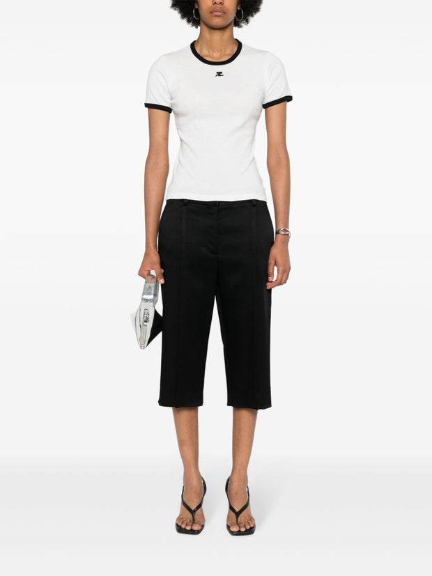 COURREGES PRE Cotton T-shirt - White
