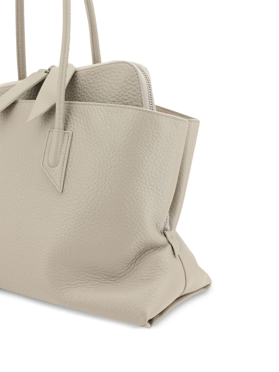 The Attico La Passeggiata Leather Shoulder Bag