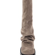 The Attico Boots Dove Grey
