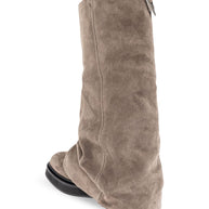 The Attico Boots Dove Grey