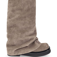 The Attico Boots Dove Grey
