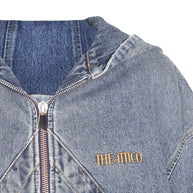 The Attico Coats Clear Blue