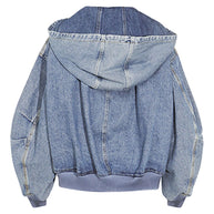 The Attico Coats Clear Blue