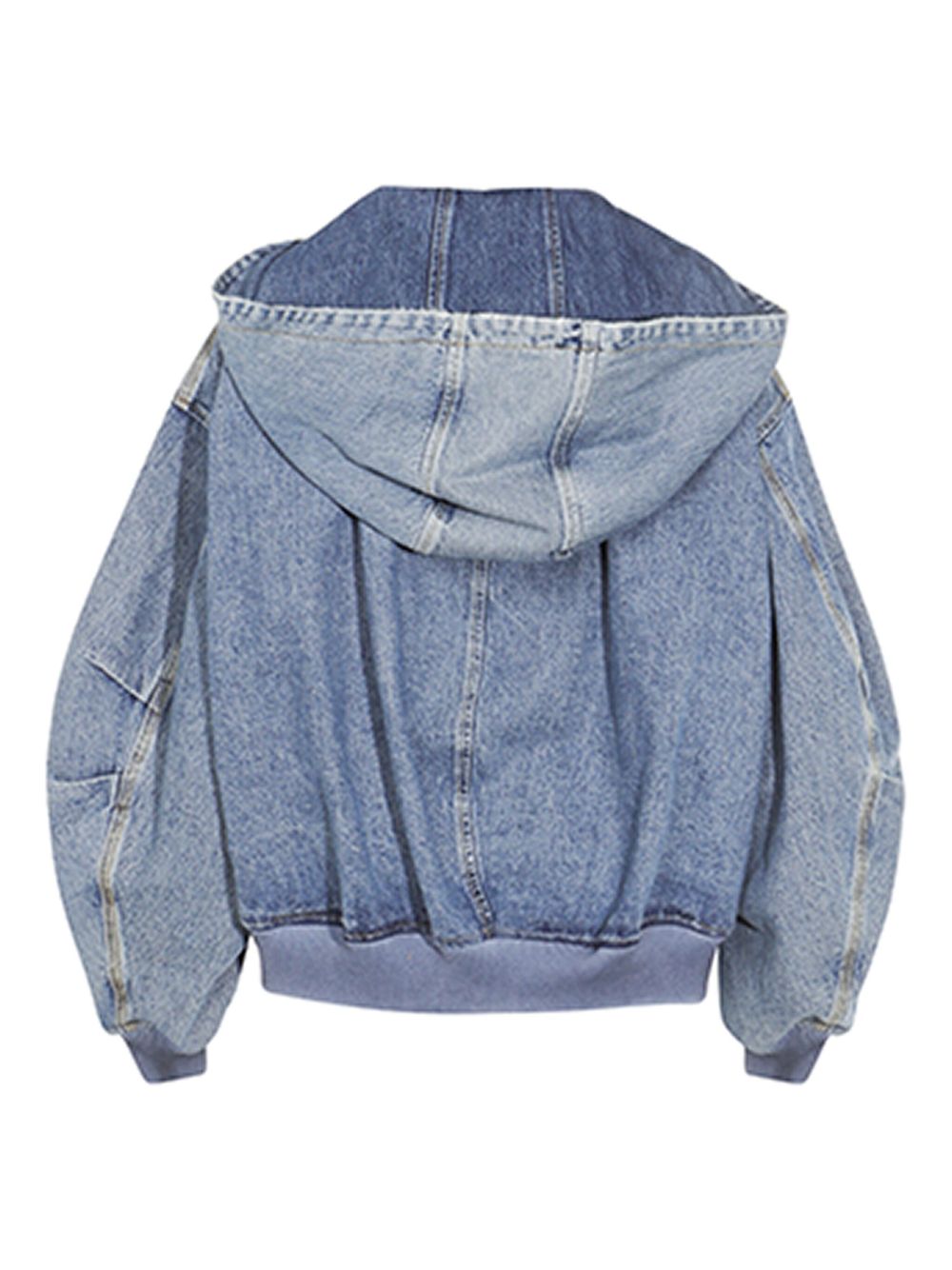 The Attico Coats Clear Blue