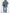 The Attico Denim Cotton Shirt - Clear Blue