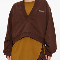The Attico Sweaters Brown