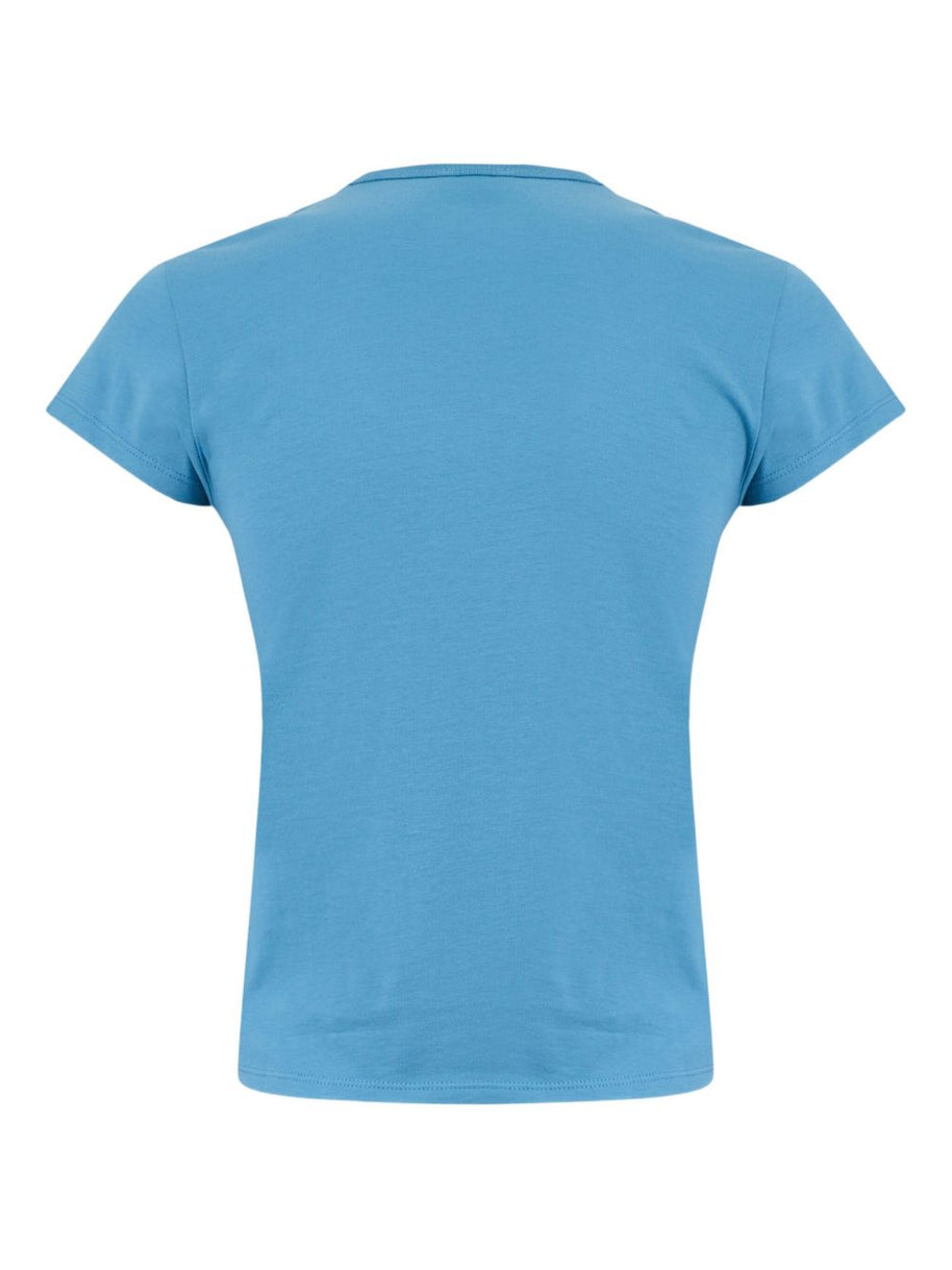 The Attico T-shirts And Polos Clear Blue