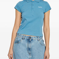 The Attico T-shirts And Polos Clear Blue