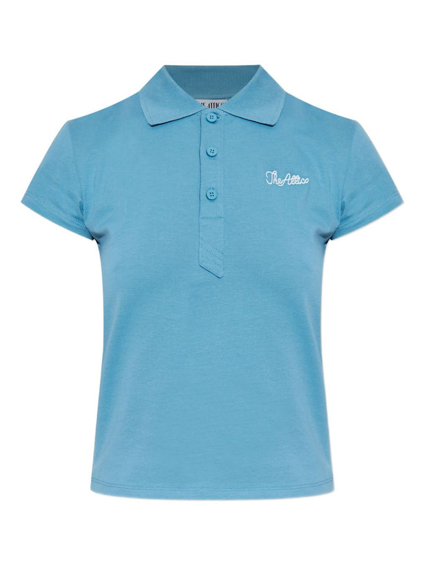 The Attico T-shirts And Polos Clear Blue