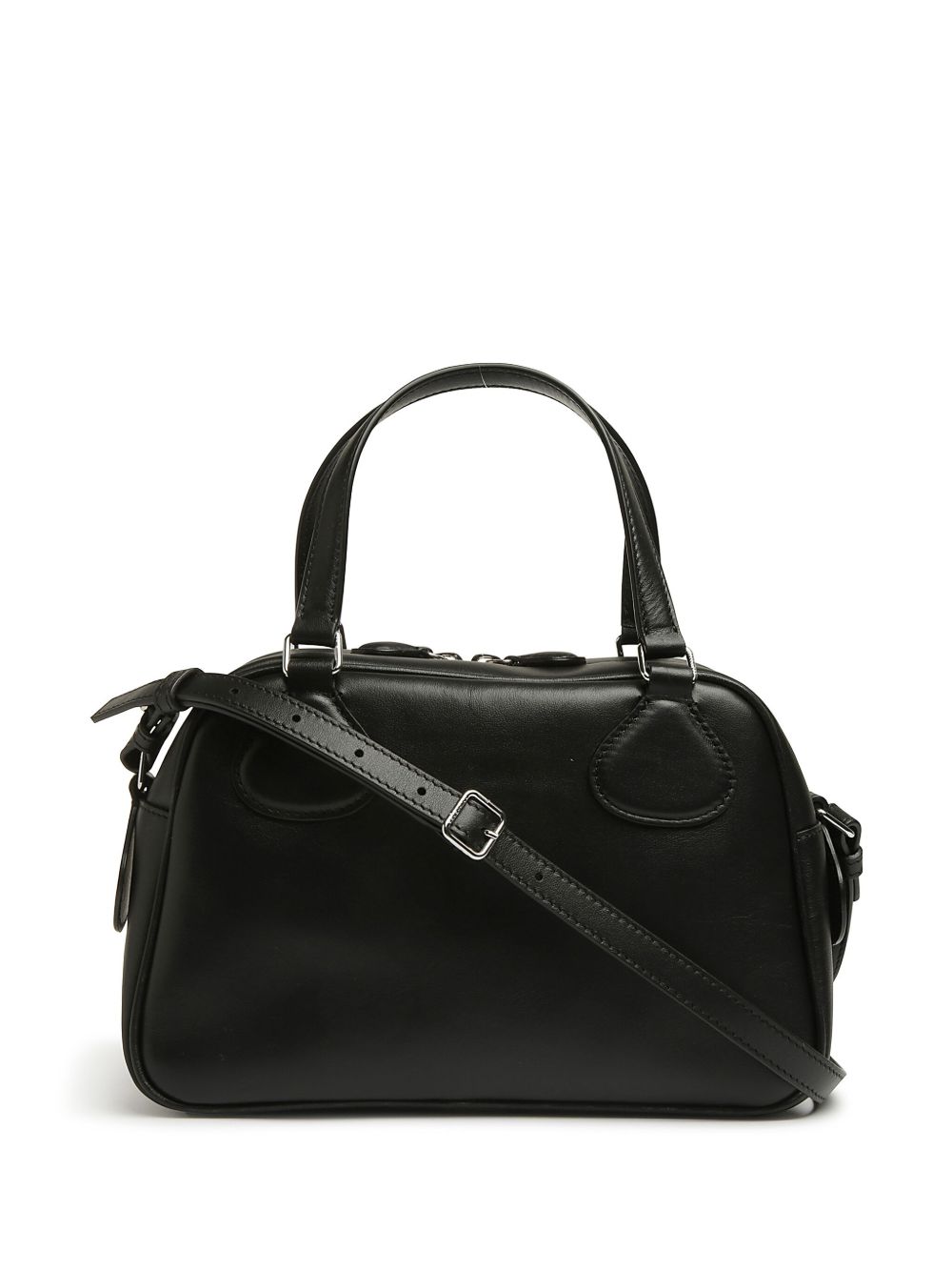 Courreges Re-Edition Reedition Leather Bowling Bag