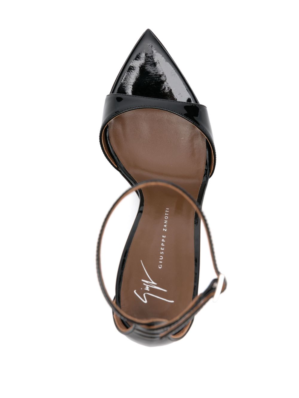 Giuseppe Zanotti Leather Stiletto Sandals - Black