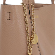 Chloé Spin Small Leather Tote Bag Pink