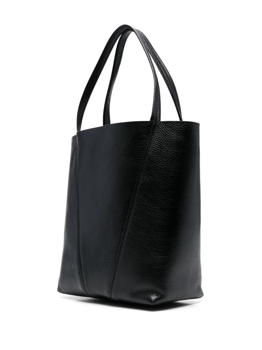 Chloé Spin Medium Leather Bag Black