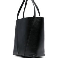 Chloé Spin Medium Leather Bag Black