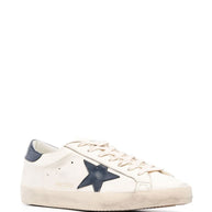 Golden Goose Super-Star Leather Sneakers - Beige