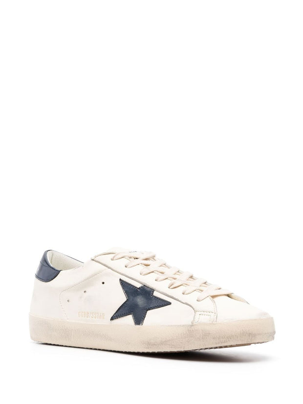 Golden Goose Super-Star Leather Sneakers - Beige