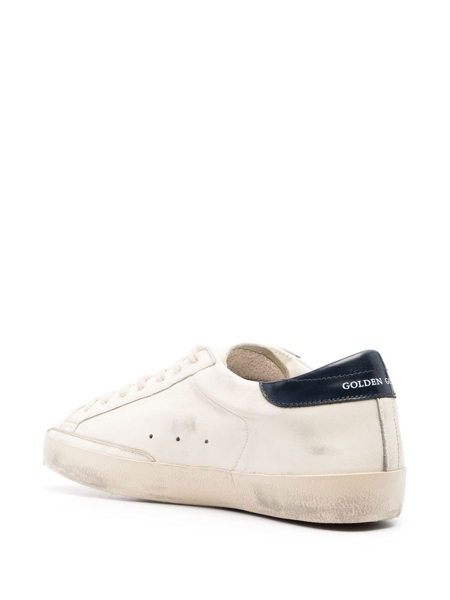Golden Goose Super-Star Leather Sneakers - Beige