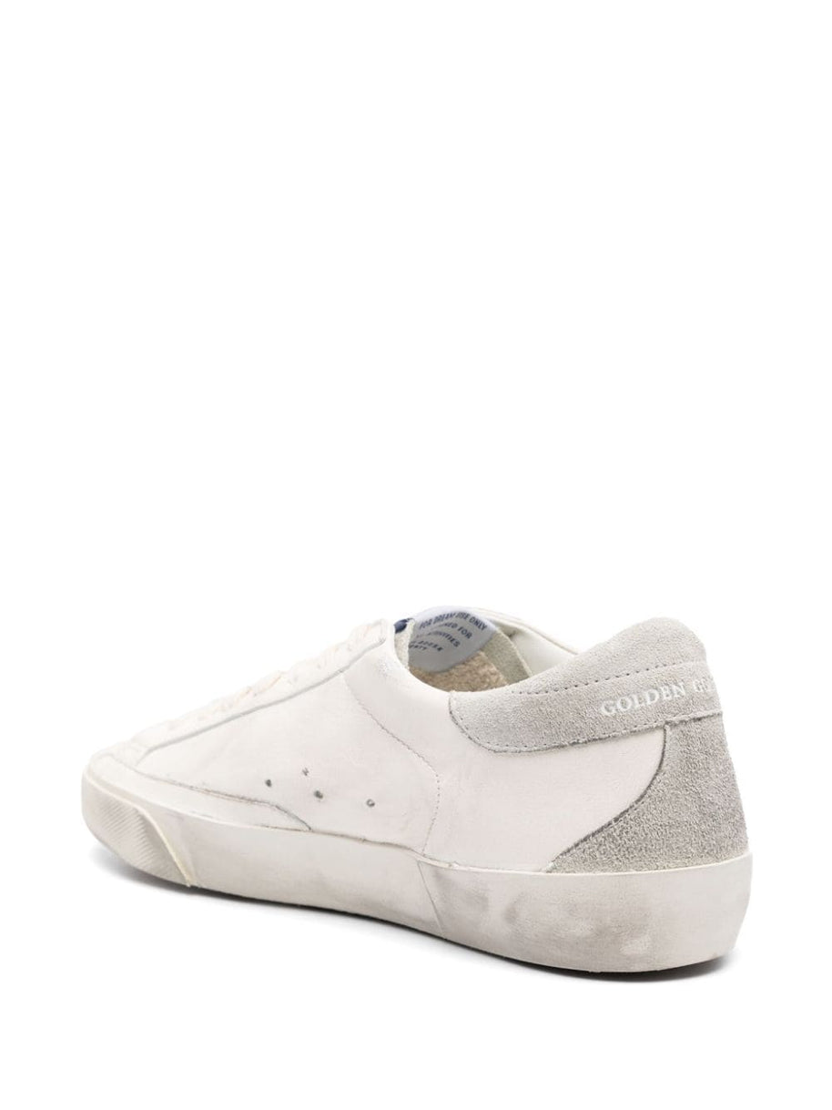 Golden Goose Super-Star Leather Sneakers - Grey
