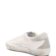 Golden Goose Super-Star Leather Sneakers - Grey