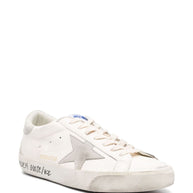 Golden Goose Super-Star Leather Sneakers - Grey