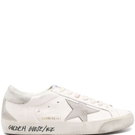 Golden Goose Super-Star Leather Sneakers - Grey