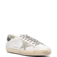 Golden Goose Super-star Leather Sneakers - Grey