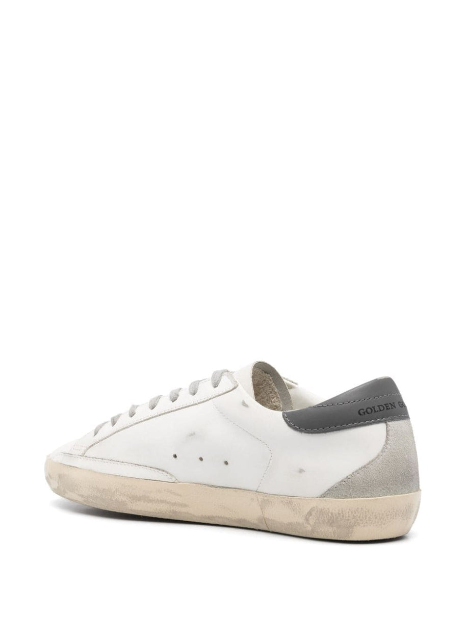 Golden Goose Super-star Leather Sneakers - Grey