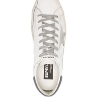 Golden Goose Super-star Leather Sneakers - Grey