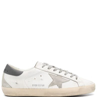 Golden Goose Super-star Leather Sneakers - Grey