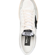 Golden Goose Ball Star Leather Sneakers - Grey