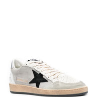 Golden Goose Ball Star Leather Sneakers - Grey