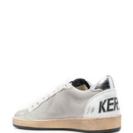 Golden Goose Ball Star Leather Sneakers - Grey