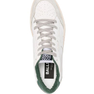 Golden Goose Ball Star Leather Sneakers - Green