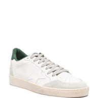 Golden Goose Ball Star Leather Sneakers - Green