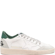 Golden Goose Ball Star Leather Sneakers - Green