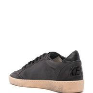 Golden Goose Ball Star Leather Sneakers - Grey