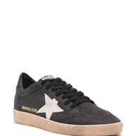 Golden Goose Ball Star Leather Sneakers - Grey