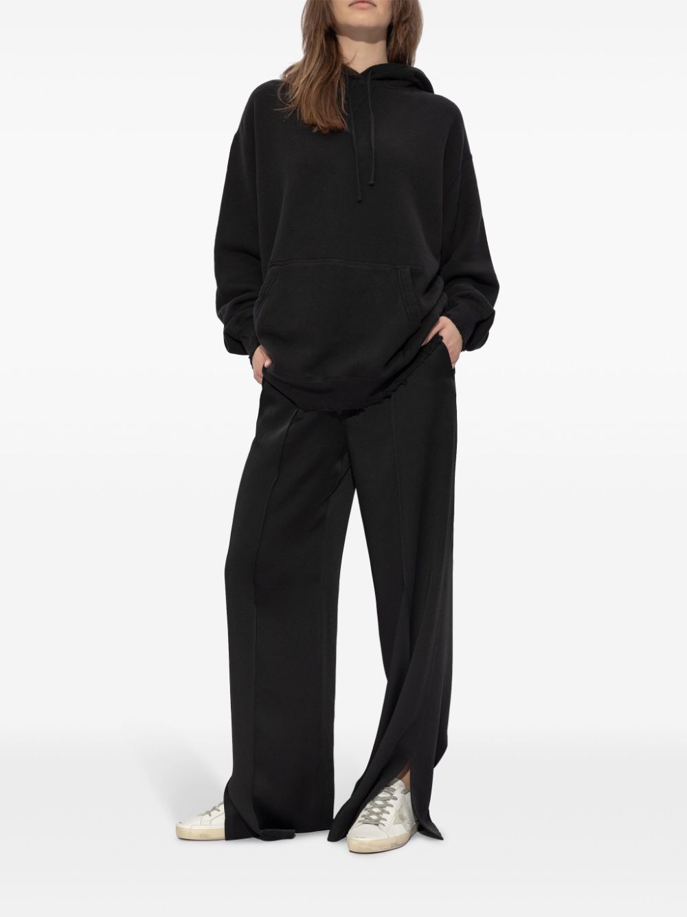 Golden Goose Super-star Distressed Leather Sneakers