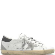 Golden Goose Super-star Distressed Leather Sneakers