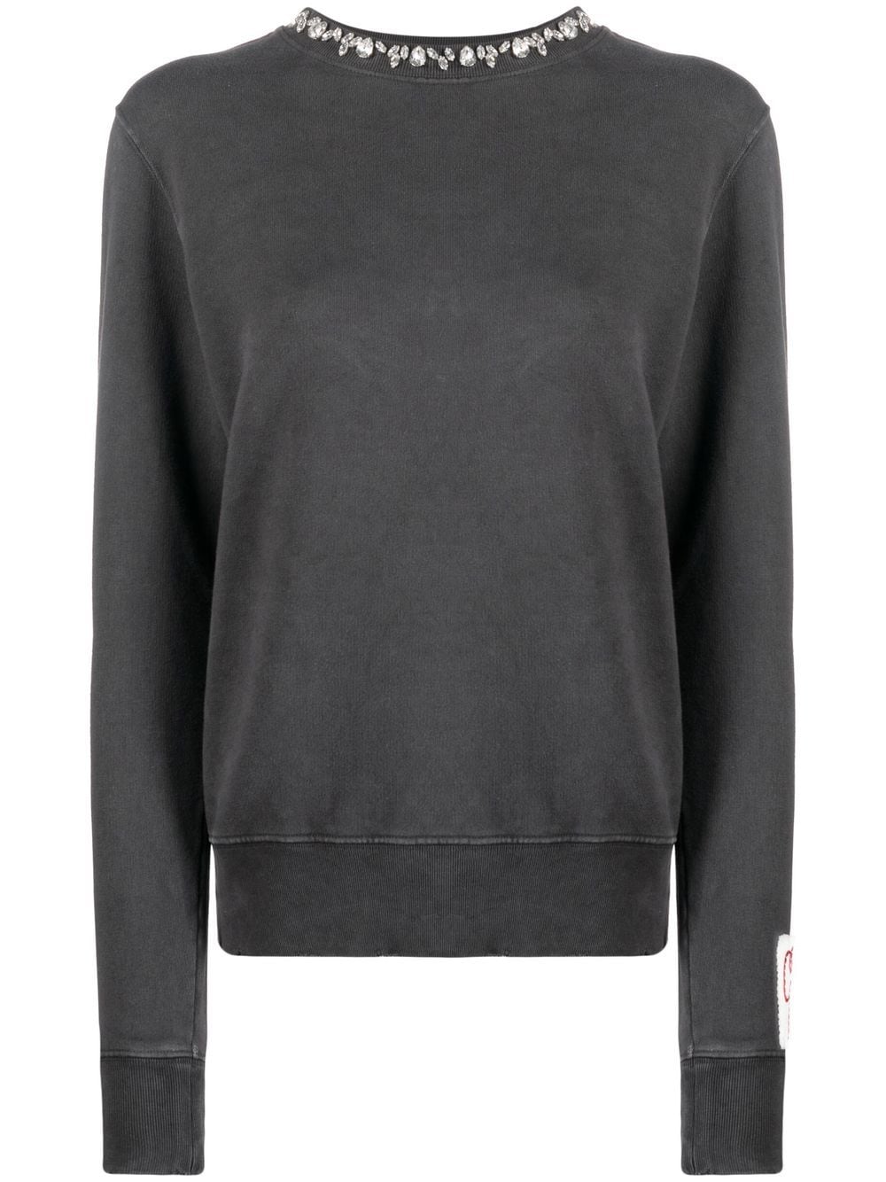 Golden Goose Cotton Crewneck Sweatshirt Grey
