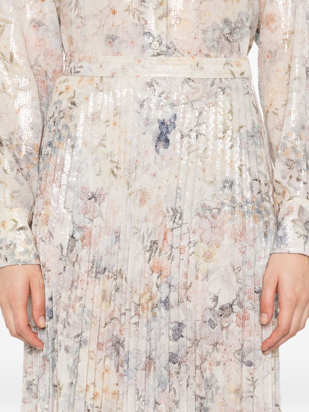 Golden Goose Printed Long Skirt - MultiColour